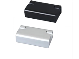 Dobradiças De Porta Em Liga Zinco Reforçadas Para Cantos, Ideais Para Armários De Cozinha E Móveis 2-unidades Preto L