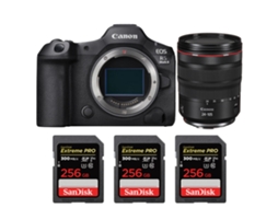 Eos R5 Mark Ii + Rf 24 105mm F/4 L Is Usm + 3 Sandisk 256gb Uhs ii 300mb/s + Ebook “20 Dicas para Fotos Que Impressionam” CANON