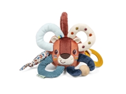 Chocalho Sensorial Lilliputiens, Brinquedo Para Bebê Jack, O Leão