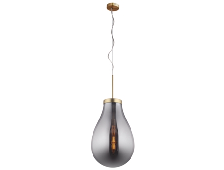 Candeeiro de Teto 40x65 cm Fumada Hatann M LUMINECA