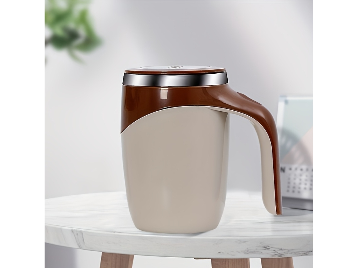 Copa de Café com Agitador Magnético Automático Recarregável, Agitação Reutilizável, para Uso Doméstico e Sem Escritório Portátil Compacto STELASPLEN