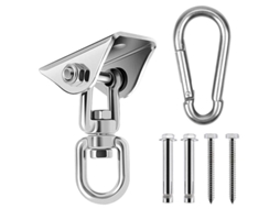 Ganchos de Teto de Acero Inoxidable, 360°, Capacidad 450kg MARCA