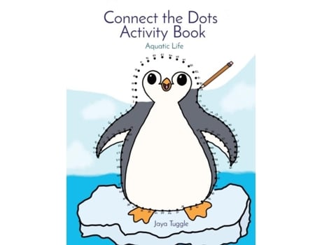 Livro Connect the Dots Activity Book Aquatic Life de Jaya Tuggle (Inglês)