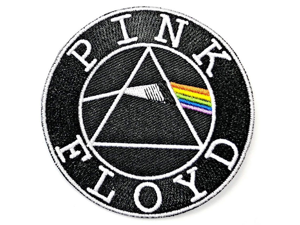Emblema de Coser ROCK OFF Pink Floyd Circle Logo