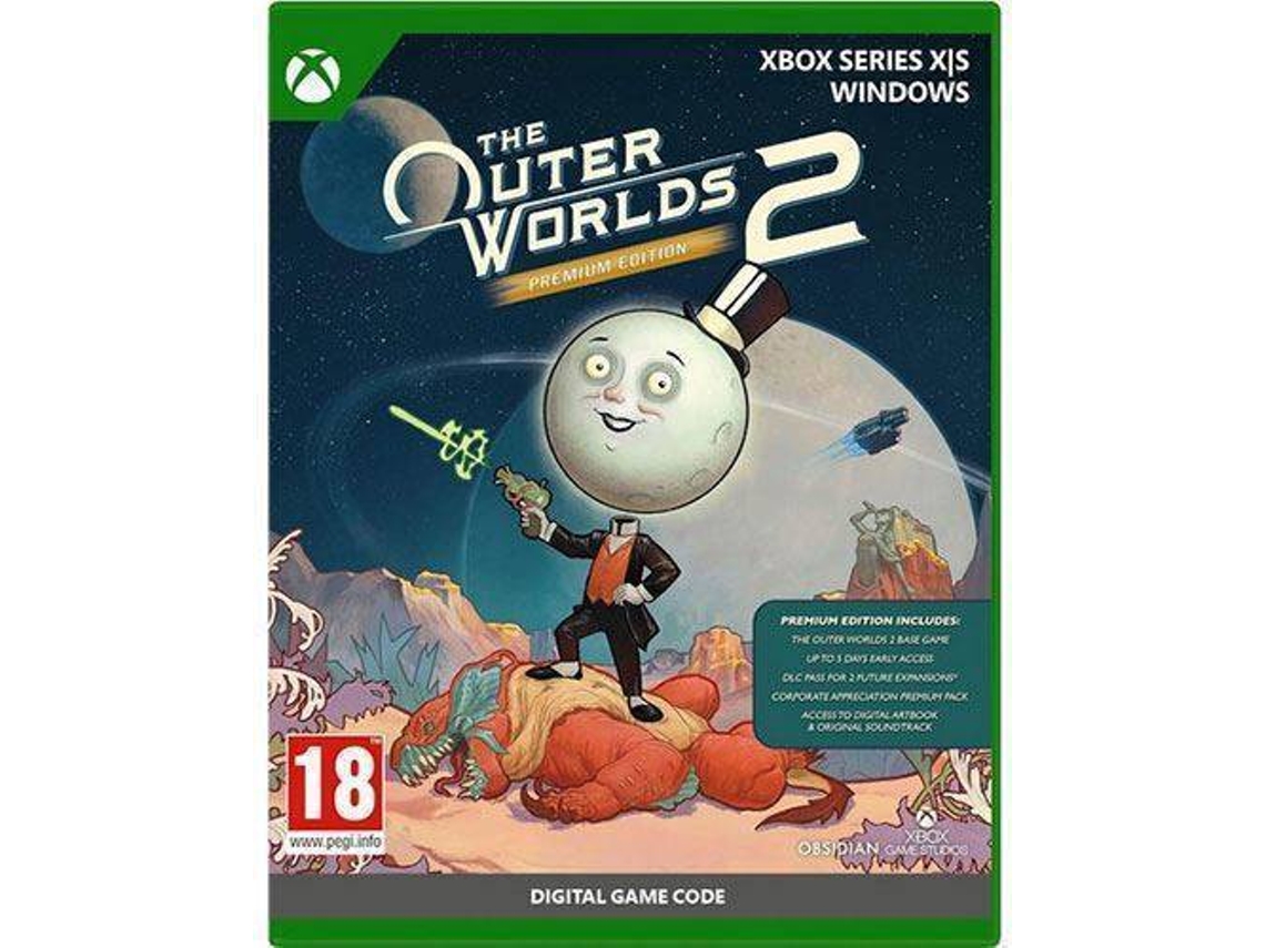 Jogo Xbox S X The Outer Worlds 2 - Premium Ed (Código de Descarga na Caixa)