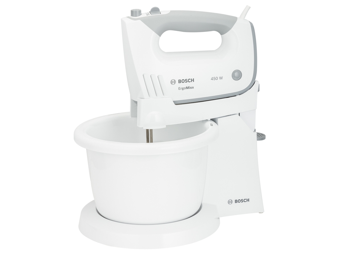 Batedeira com Taça BOSCH MFQ36460 ErgoMixx (450 W - Taça 3 L - Branco)