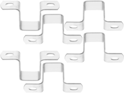 Conjunto De 6 Abraçadeiras De Aço Inoxidável Para Mangueiras De 32 A 50 Polegadas Com Design Exclusivo.
