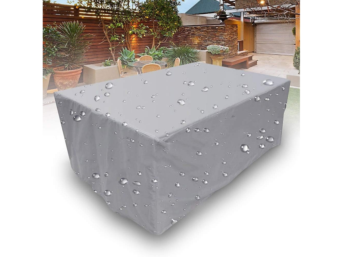 Capa Retangular Para Móveis De Jardim, Poliéster Impermeável, Antipoeira E Anti Uv, Para Cadeira Ou Mesa De Jardim Btforus (190x125x80cm)