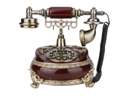 Laxiscreed Desktop Retro Vintage Com Id Telefone E Display Fsk/dtmf Para Casa, Escritório Ou Hotel