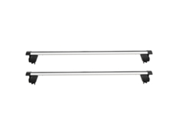 Barras Transversais para Rack de Teto, Capacidade 75 Kg, Ajuste Universal Trilhos Teto Embutidos, Espaçamento Entre 18 Cm a 103 Cm, Alumínio
