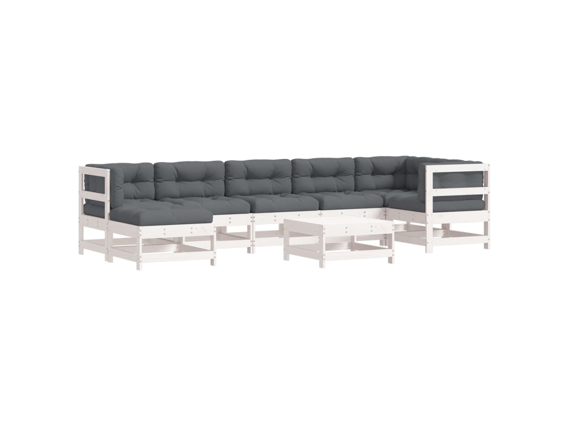 Conjunto de Jantar para Jardim 5 Pcs preto aço revestido a pó MAISON EXCLUSIVE
