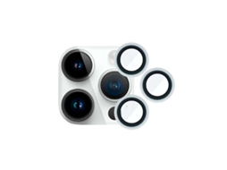 Protetor de Lente Fluorescente Branco para iPhone 14 Pro Max LA CASA DE LAS CARCASAS