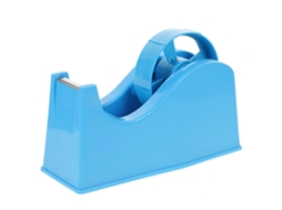 Cortador De Fita Adesiva, Dispensador Adesiva Mesa Para Escritório, Azul.