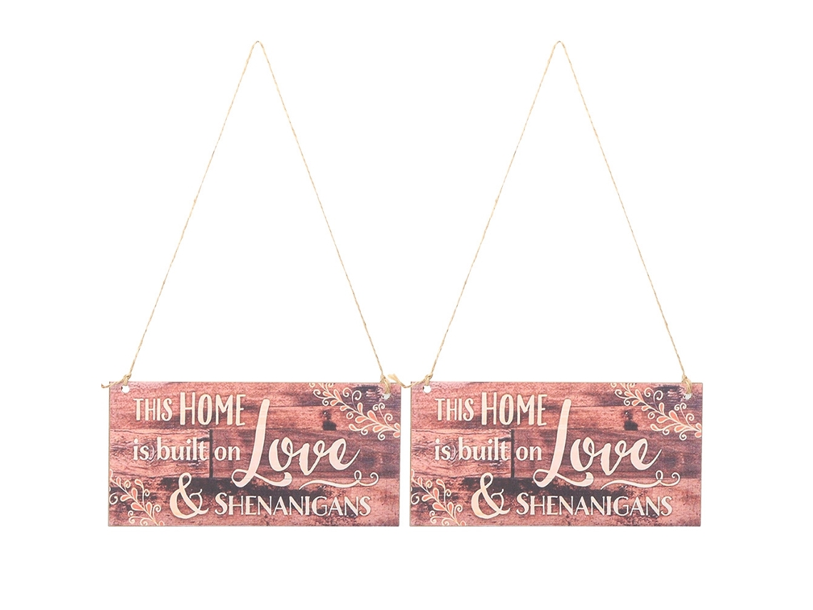 Placa De Madeira De Boas-vindas Laxiscreed Para Decoração E Entrada Com Estilo Natural