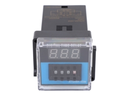 Relé De Tempo Profissional Ats48a‑3sm Ajustável Ciclo Delay Dc24v