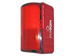Clique Luz Traseira Integrada 500Mah Preto 100 Lumensfunken