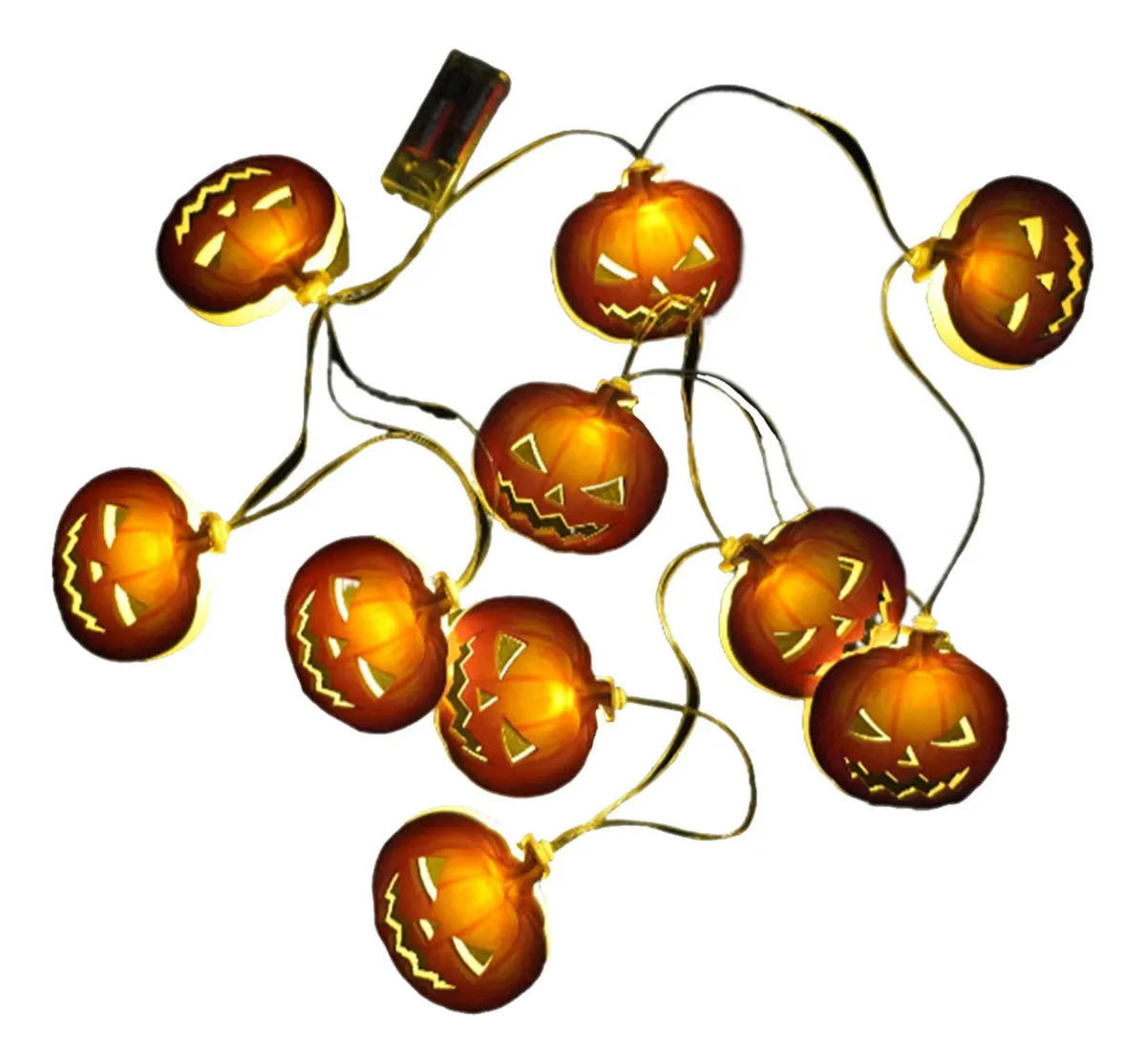 Luzes de corda LED de 7 polegadas para Halloween Lightsvayotoy 2m/78 LED