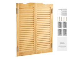 Portas Batentes Succebuy 805 X 28 X 1060 Mm Com Arco Superior, Cor Madeira