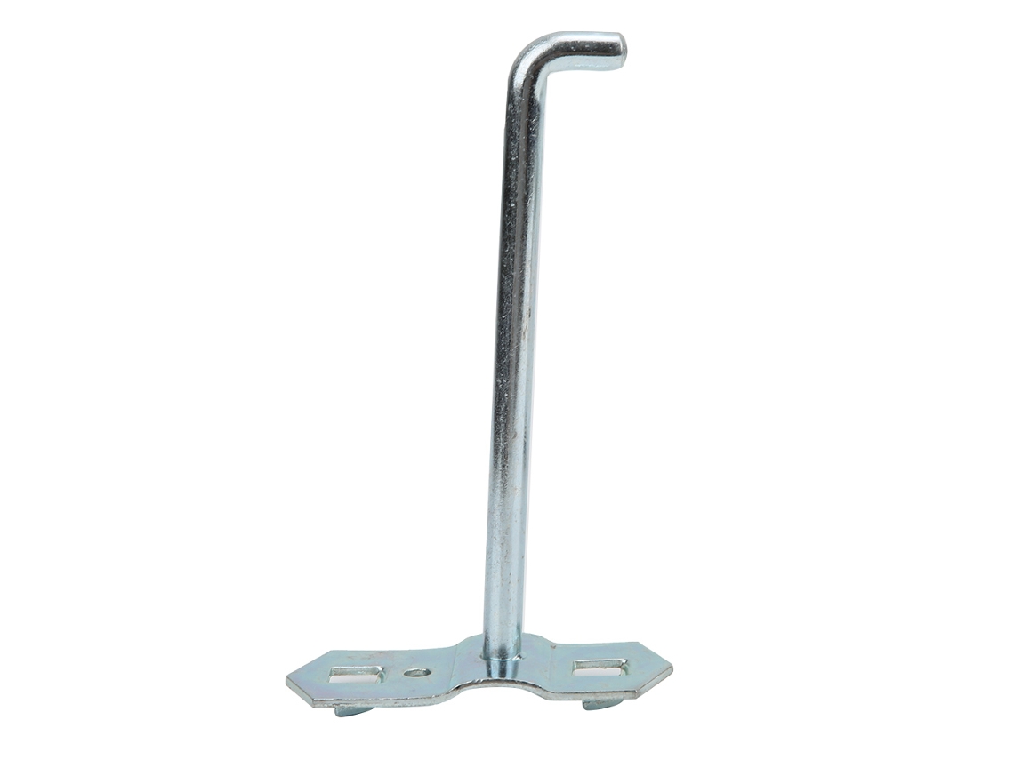 Conjunto de 5 ganchos de aço para armário de ferramentas, organizador suspenso para chaves e ferramentas, 100x6mm