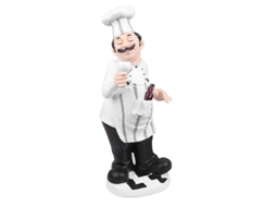 Ornamento de Chef de Cozinha para Decoração de Casa de Campo ALLINLESS