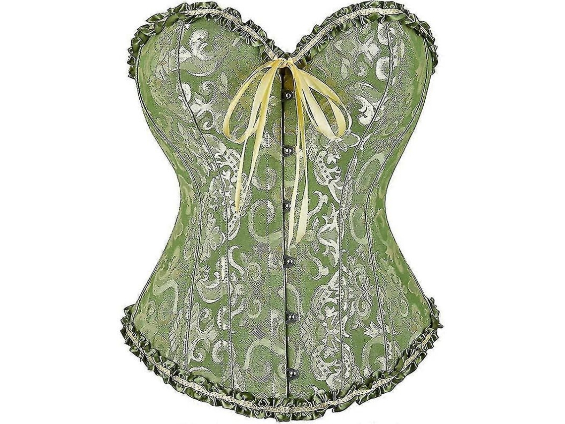 Top Corset Feminino com Ajuste Perfeito Destaque se em Qualquer Ocasião com Estilo Sexy e Conforto Verde