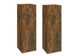 Tv Cabinet Set, Tv Cabinet Sets Vidaxl Marrom Madeira Processada (n/a)
