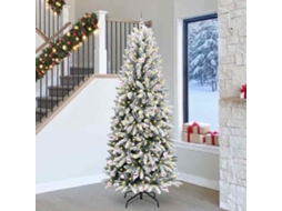 Vidaxl Árvore De Natal Artificial Branco 240 Cm