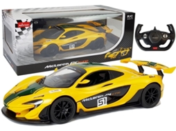 Carro R/c Mclaren P1 Gtr Rastar 114 Amarelo