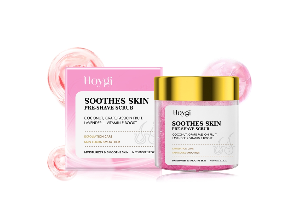 Gel Exfoliante para Depilação e Barbear, Pele Mais Lisa e Saudável com Efeito Esfoliante Eficaz LAXISCREED