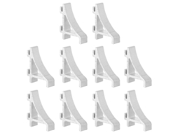 Abrazaderas De Soporte Para Estante De Refrigerador