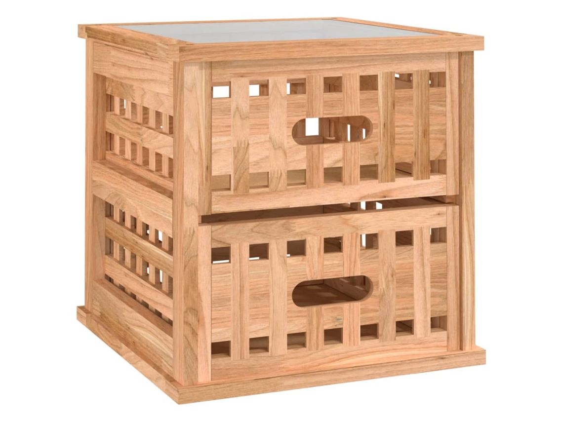 Bedside Cabinet, Bedside Cabinets Vidaxl Marrom Madeira (n/a)
