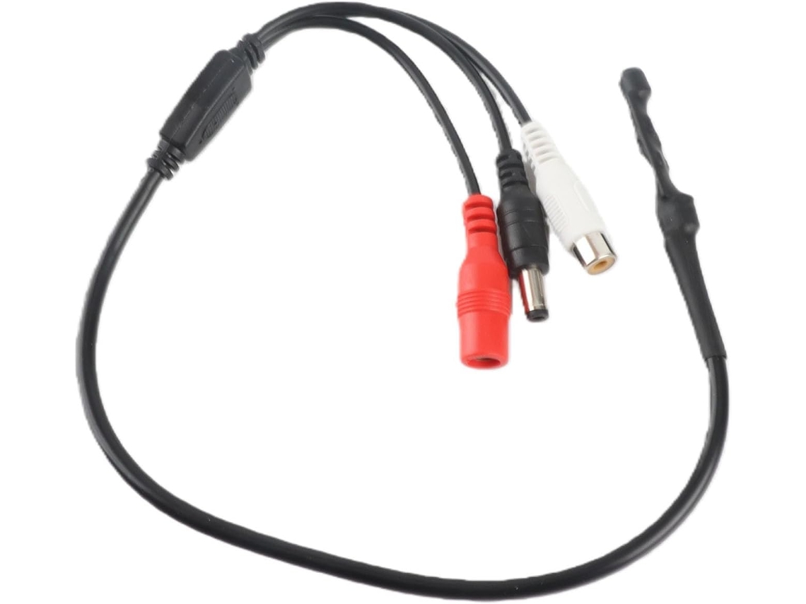 Microfone Para Cftv, Microfone Para Câmera De Cftv, Mini, Microfone