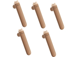 Artibetter Conjunto De 5-capas Protetoras Decorativas Para Maçanetas Portas Em Formato Gato Segurança E Prevenção