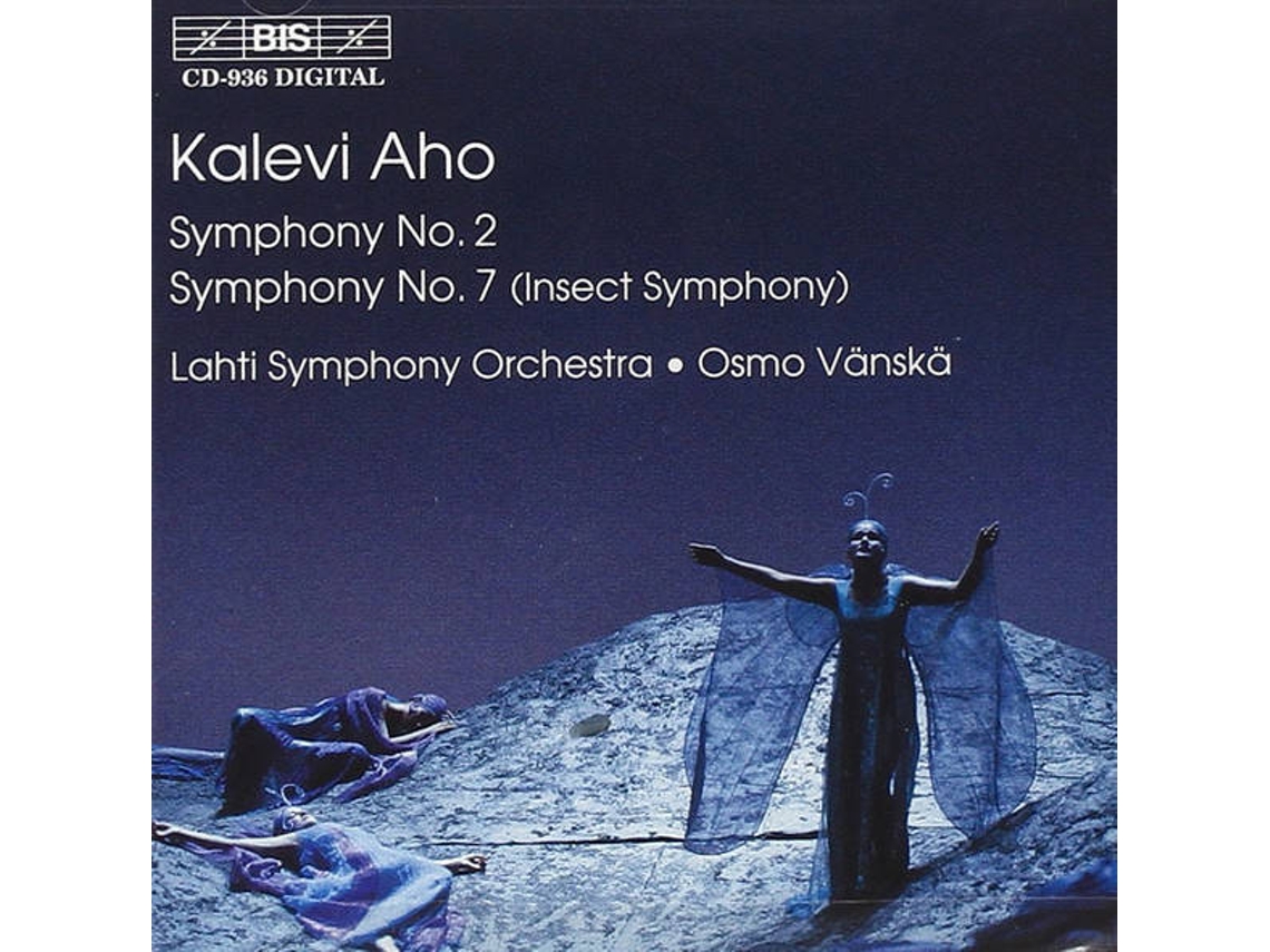 CD Kalevi Aho, Osmo Vänskä, Lahti Symphony Orchestra - Symphony No. 2 / Symphonic Minutes (1CDs)