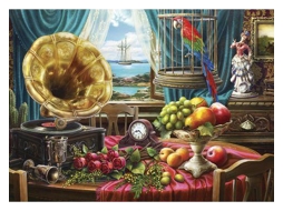 Puzzle Anatolian Fruta e Gramofone de 1000 Peças