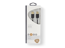 Nedis Ccbw60000At20 Cabo Usb 2 M Usb 2.0 Usb a Antracite