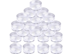 50 potes cosméticos vazios SFUSHOS