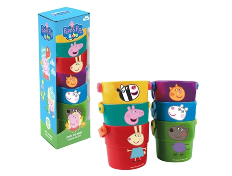 Cubos empilháveis Peppa Pig