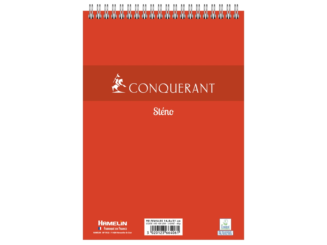 Bloco de Esteno Conquerant Sept Forrado 148 X 210 Mm CONQUÉRANT SEPT