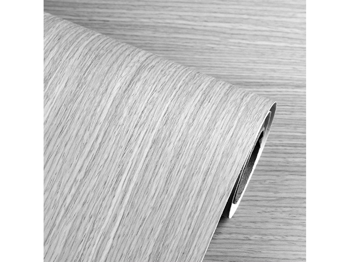 Papel de Parede Cinza Escuro Adesivo Espesso para Decoração de Móveis NEVEANCE