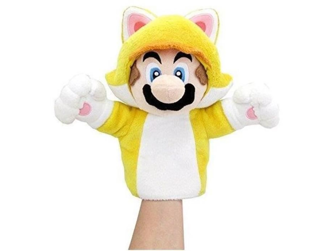 Fantoche De Pelúcia Mario 26cm Sanei