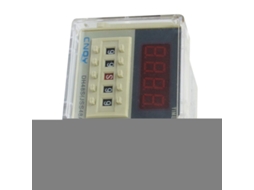 Relé de Tempo com Display Lcd Dh48s 2zh, 8 Pinos Dpdt 0,01s 99h99m Ac 220v CHABERLU