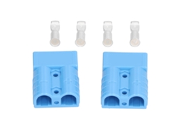 Conector De Bateria 50a Rápido Com 2 Plugues 6awg