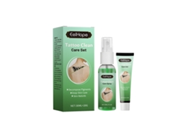 Kit Cuidado Tatuagem Eelhope Limpeza Reparo Suave