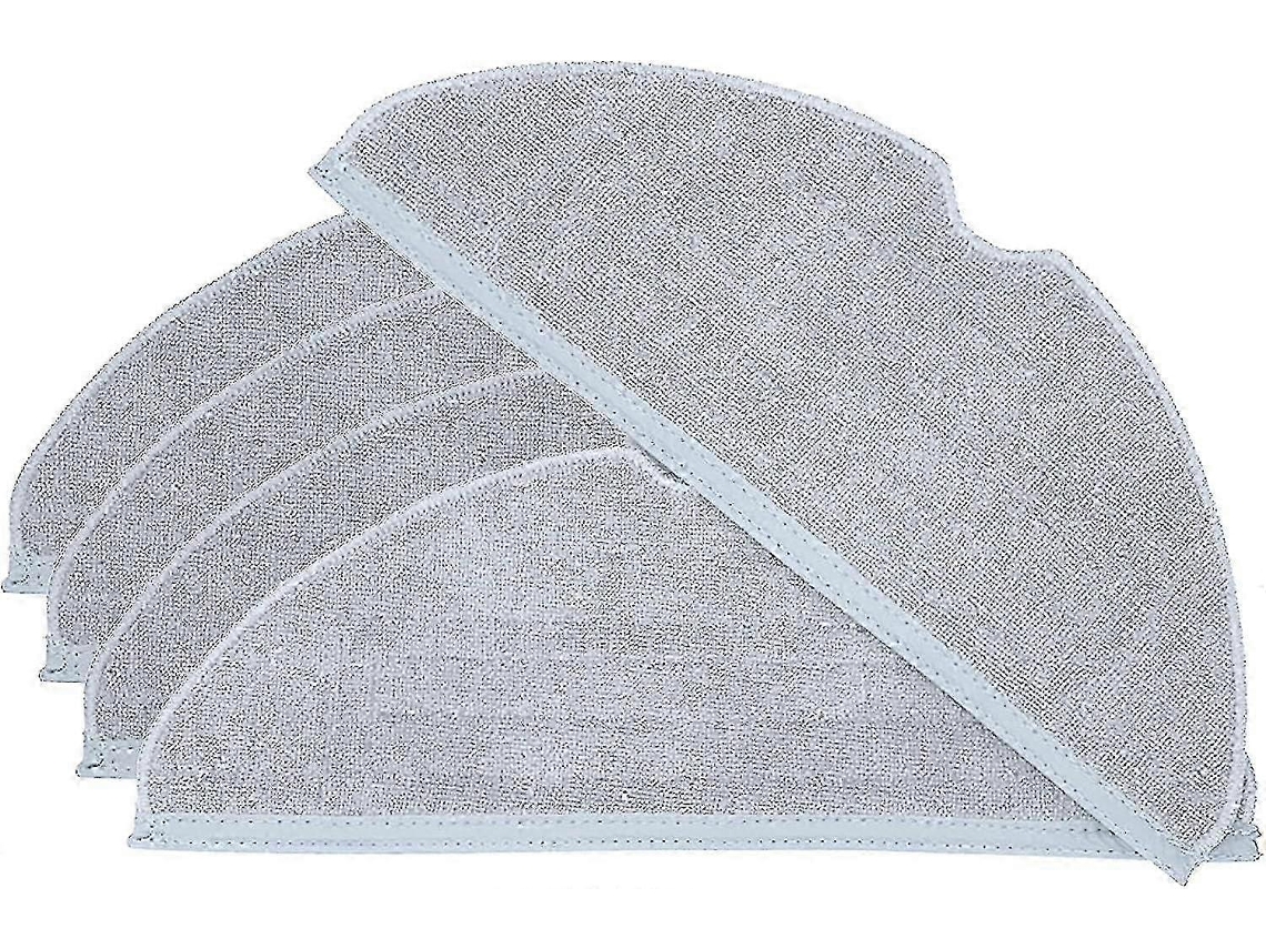 Conjunto 5 Panos Microfibra Para Robô Aspirador