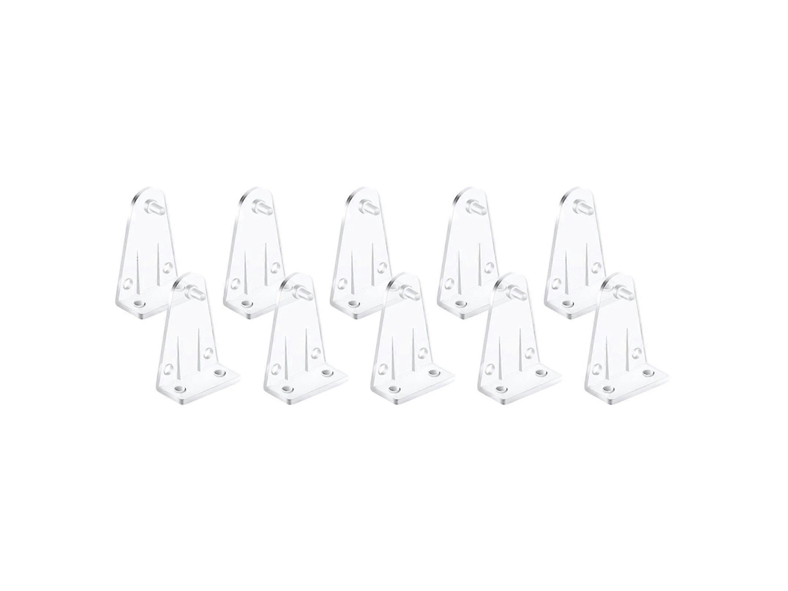 Kit Com 10 Suportes De Fixação Para Persianas Horizontais De 2 Polegadas