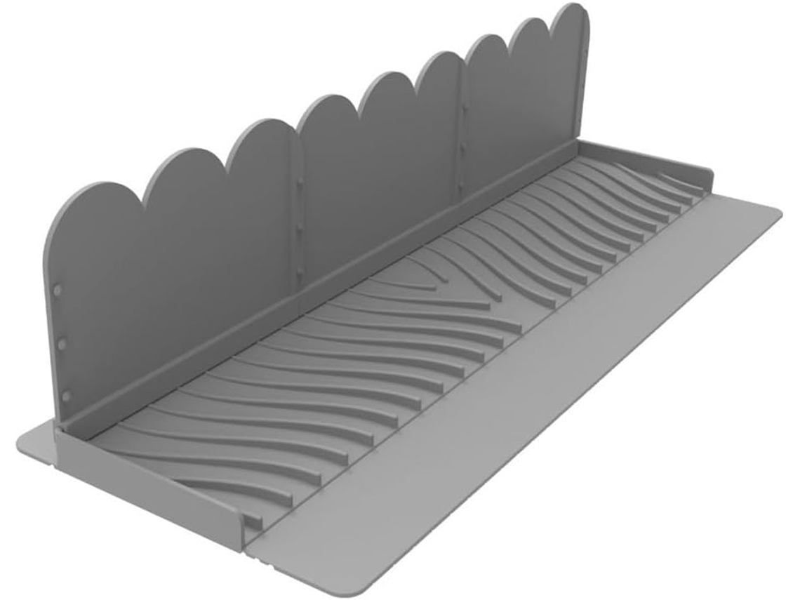 Protetor de silicone para bancada de cozinha, com ajuste de altura para evitar oscilações e ideal para bancadas de granito, quartzo e outros materiais.