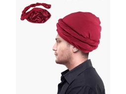 2026 fular para Homem Turbante Vintage com Cinta de Moda Elástica Seda e Modal para Cabelo