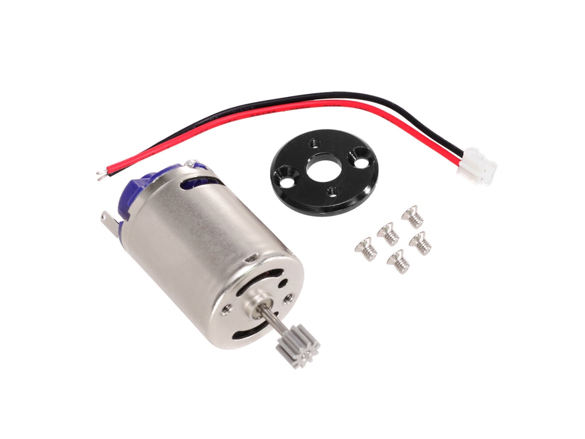 Acessórios Atualizados: Motor Escovado de Alta Velocidade 370 com Base para Modelos de Veículos Rc Mn99s Mn78 Wpl C24 C34 Peças de Reposição MDUG