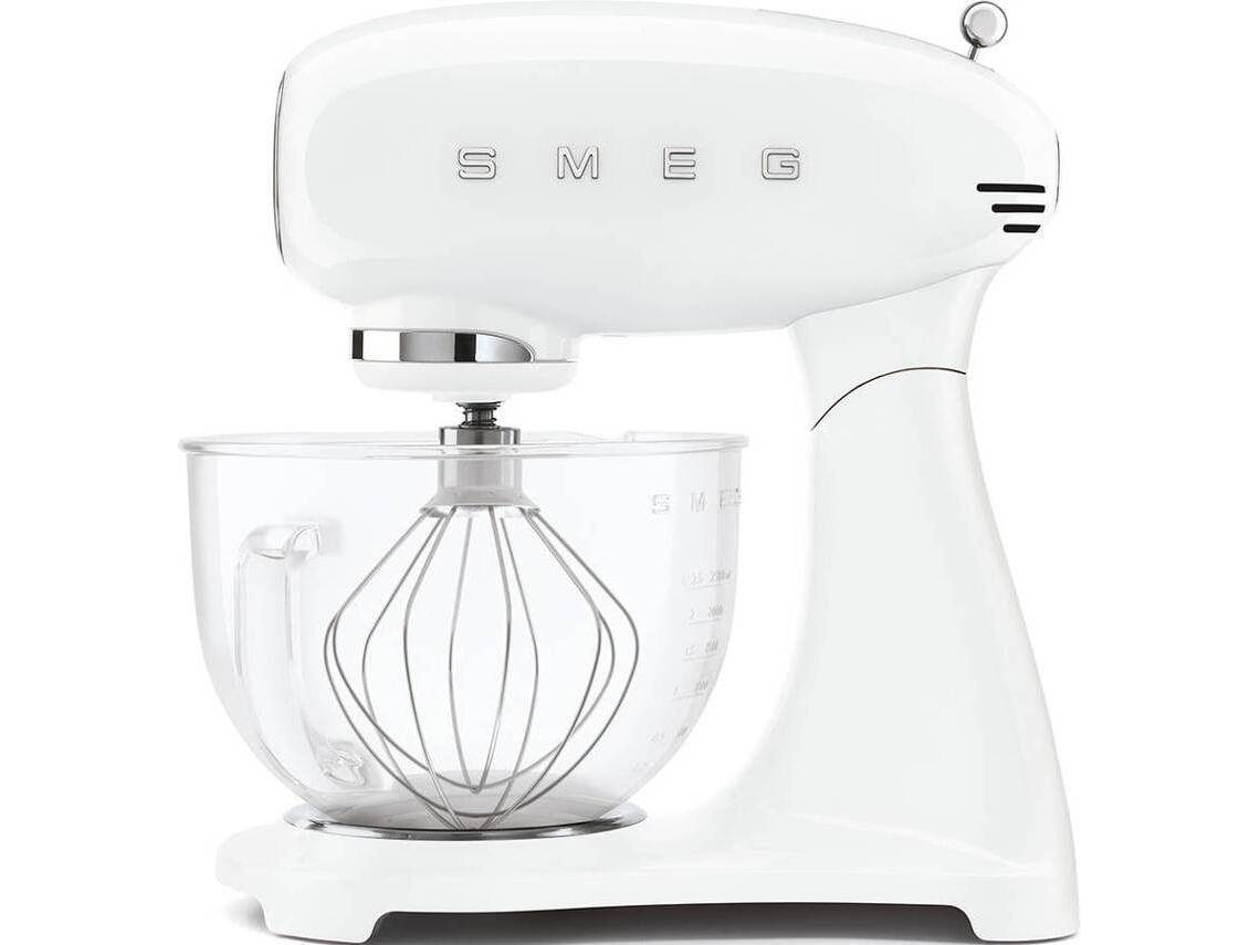 Batedeira com Taça SMEG Anni 50 SMF13WHEU (4.8 L - 800 W - 6 acessórios)